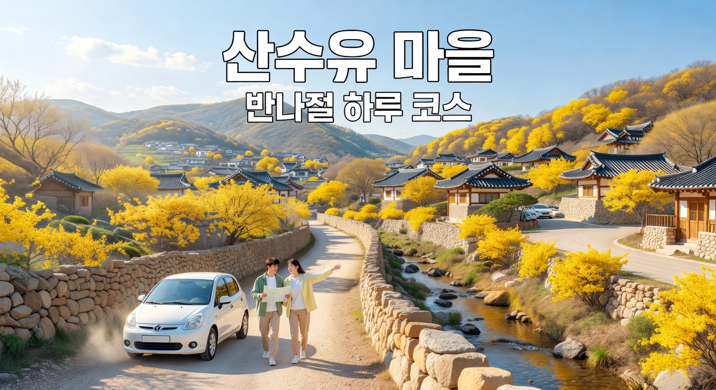 구례 산수유 마을 드라이브 코스 — 반나절·하루 동선 짜는 법